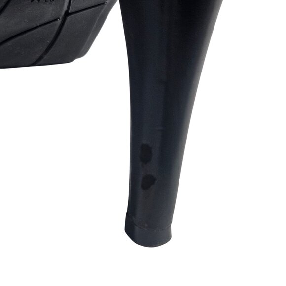 Marc Fisher Women’s Black Leather Heels 8.5M | Quiet Luxury | Coquette | Minimal - Picture 7 of 15